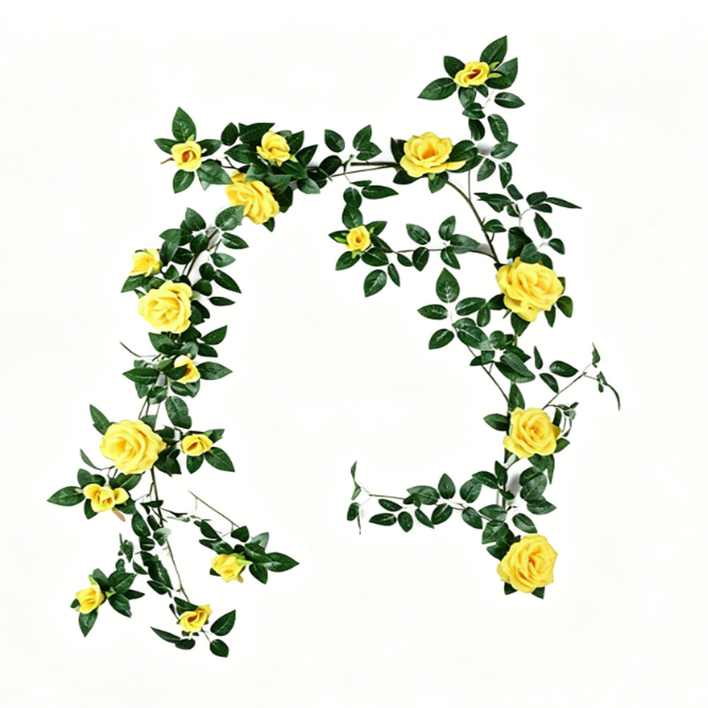 Vigne fleurie jaune 1