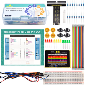 Ahududu Pi için Keyestudio ahududu Pi GPIO koparma kiti V2.0 temel başlangıç kiti