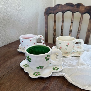 中国製カプチーノセラミックカップ & ソーサーセットトルコ磁器ティー & コーヒー - Product Image 2