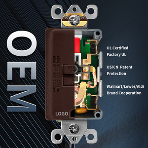 Fornitura di fabbrica American Standard 20 Amp GFCI Outlet UL Certificated auto Test a terra guasto circuito Interrupt GFCI Socket - Product Image 1