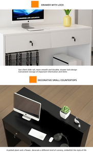 现代风格定制零售定制木材零售展示收银台 - Product Image 6