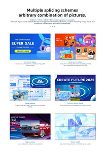 85 75 65 55 49 46-Inch Naadloze <span class=keywords><strong>Lcd</strong></span>-Video Wandschermen Digitale Bewegwijzering Displays Voor Winkel Reclame Welkomstdisplay - Product Image 6