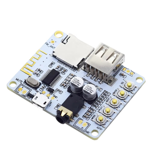 Audio Receiver Board with USB TF Card Slot Decoding Playback Preamp <strong>Output</strong> A7-004 5V 2.1 Wireless Stereo Music Module - Product Image 1