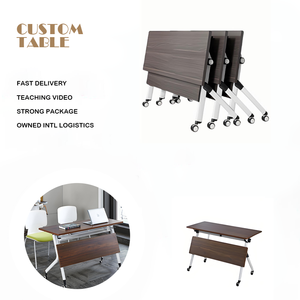 Nhà Văn phòng đồ nội thất hình chữ nhật gấp họp mesas plegables bảng cho các sự kiện văn phòng sử dụng Modular có thể gập lại văn phòng bảng - Product Image 1