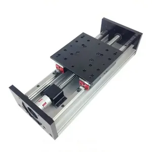 Sistema de Robot de pórtico XYZ motorizado CNC de alta resistencia, guía, mesa deslizante, actuador de escenario, riel de guía de movimiento lineal