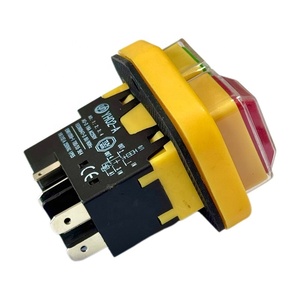 5-poliger 250V elektro magnetischer Schalter IP55 Starter Druckknopf Neustart Unter spannungs schutz - Product Image 2