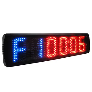 5 pollici allenamento a intervalli in palestra Count Down & Up | Cronometro regolabile cicalino Volume Timer digitale per Fitness all'aperto da palestra