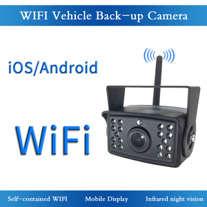 Wireless <strong>Backup</strong> Camera Night Vision WiFi <strong>Display</strong> Wireless Installation Built-in WIFI Easy to Install for Truck Bus - Product Image 2
