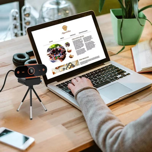 1080P HD USB <strong>Web</strong> <strong>Camera</strong> for Online Classes and Video Conferences High-Resolution Webcam for Live Broadcasts CMOS Image Sensor - Product Image 6