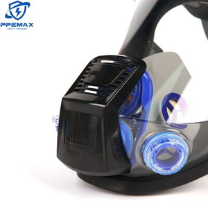 Maschera antigas industriale, respiratore Full Face certificato EN136 con visiera panoramica per protezione CBRN, attrezzatura di emergenza di sopravvivenza - Product Image 5
