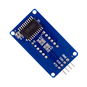 RNSbot 0.36 "4 haneli tüp LED Segment ekran modülü kırmızı TM1637 sürücü çip tüp saat segmentli Lcd ekran