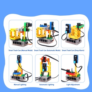 STEM-Programm Lernsensor modul Smart Binsite Kit Elektronische Bausteine mit Pico-Platine für Raspberry Pi Pico