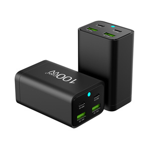 GaN3 Pro <span class=keywords><strong>100</strong></span> W USB şarj aleti masaüstü güç şeridi tip C PD QC hızlı şarj 4.0 3.0 hızlı <span class=keywords><strong>100</strong></span> W dizüstü bilgisayarlar için şarj OTP koruma - Product Image 4