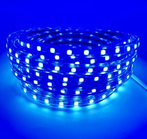 ไฟฟ้าแรงสูง220โวลต์230โวลต์ SMD5050 RGB นำแถบไฟ60LEDs 1เมตรตัด50เมตร/ม้วนที่มีการควบคุมระยะไกล - Product Image 4
