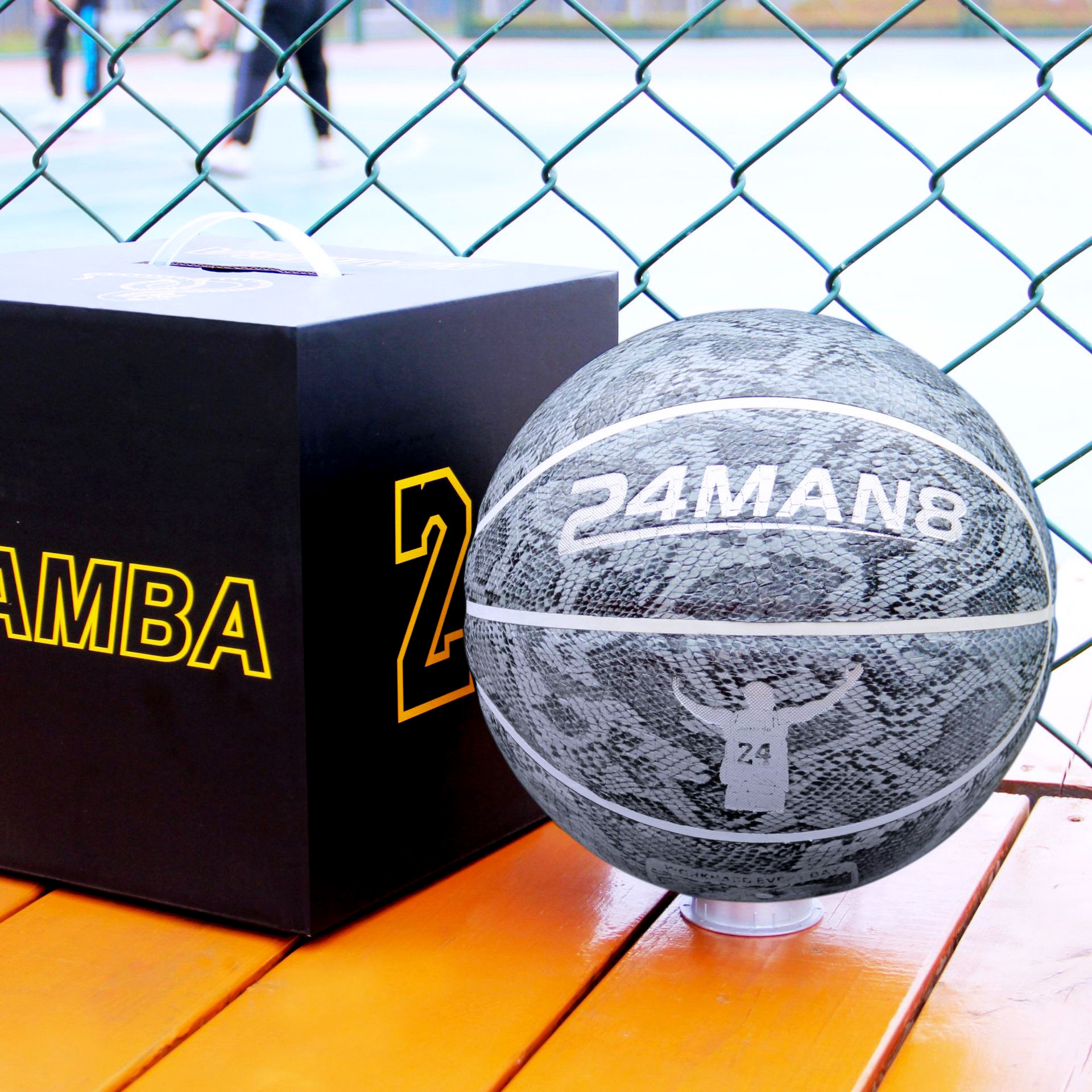 coffret cadeau absorbant l'humidité mamba argenté