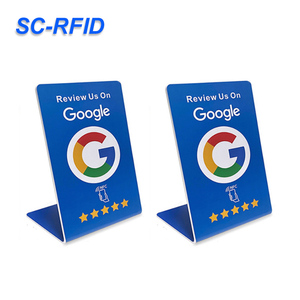 SC-RFIDカスタムNfc GoogleレビューPVCスタンドGoogleレビューNFCテーブルスタンドGoogleソーシャルメディアレビュー - Product Image 6