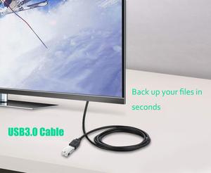 สายต่อ USB 3.0 USB ตัวผู้เป็นตัวเมียสายถ่ายโอนข้อมูล1Gbps - Product Image 5