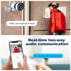 4 Ch NVR with <strong>Monitor</strong> Two Way Audio Waterproof WIfI CCTV 3MP Network Bullet Video <strong>Intercom</strong> Security <strong>Camera</strong> <strong>System</strong> - Product Image 3