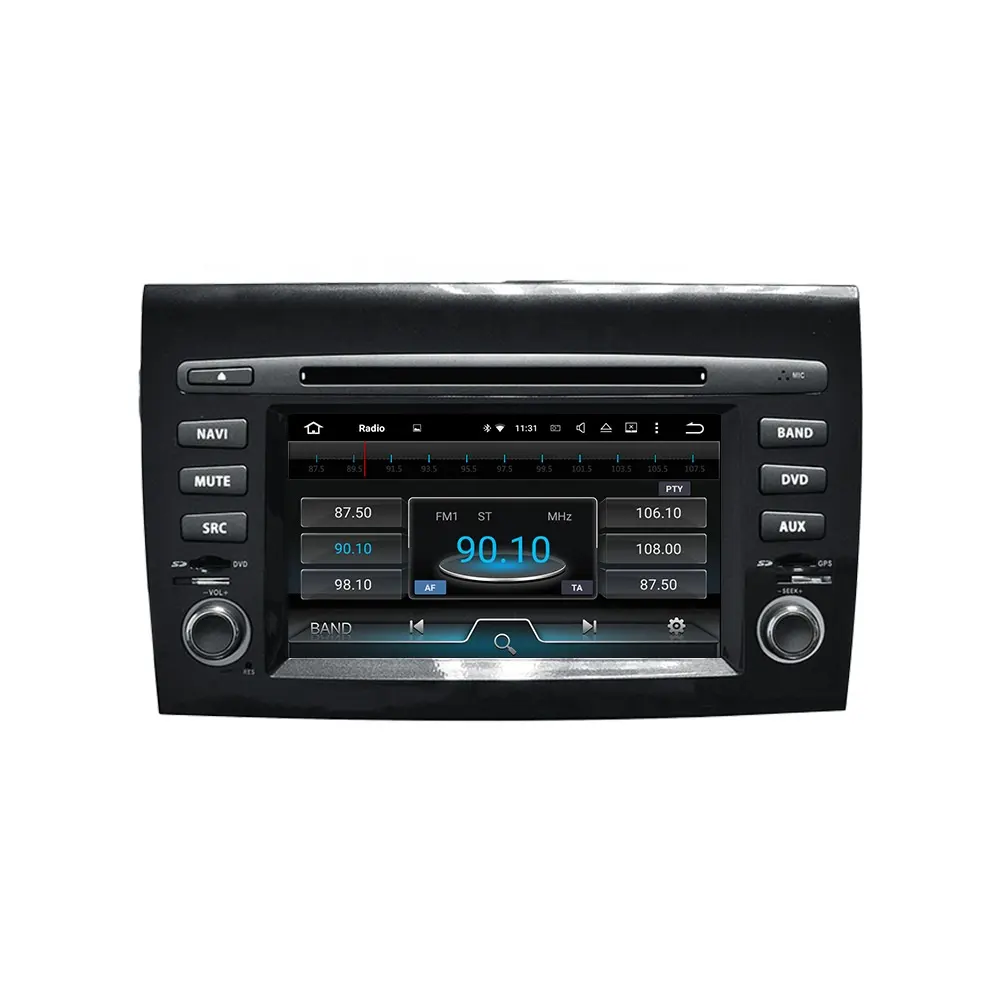 Android 10.0 auto lettore DVD di navigazione GPS stereo auto per Fiat Bravo 2007-2013 lettore Multimediale unità di testa radio registratore a nastro