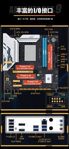 لوحة أم فاخرة TOPC بمعالج Intel I9-13900HX ذي 24 نواة و32 خيط معالجة Titan-32 وذاكرة DDR4 بتردد 4000 ميجاهرتز OC، للاعبين والمصممين المحترفين لأجهزة الكمبيوتر المزدوجة - Product Image 6