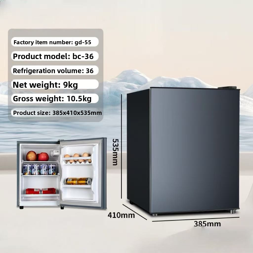 BC-36 refrigerado de una sola puerta