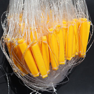 Factory Customization 0.35mm 45mmSQ 1.2m Depth 50m Length ABS Float <strong>Single</strong> <strong>Layer</strong> Mono Fishing <strong>Gill</strong> <strong>Net</strong> - Product Image 2