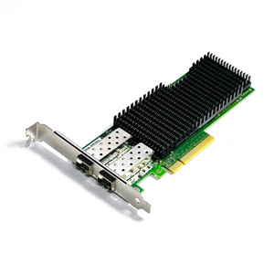 PCIe 3.0 x8双SFP28端口25g英特尔XXV710-DA2有线以太网网络适配器x710-da2 sfp局域网卡 - Product Image 1