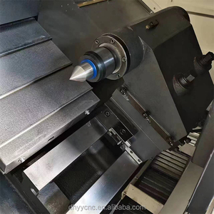 Torno de torneado automático CNC TCK65 con herramientas en vivo de eje C de cama inclinada y mandril de pinza horizontal - Product Image 6