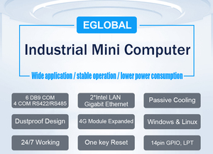10Th Gen Core I7 10510U Linuxインダストリアルコンピュータ,COM + GPIO 4G SimモジュールAWAL RTC WOL Advantech PC支払い用キオスク - Product Image 2