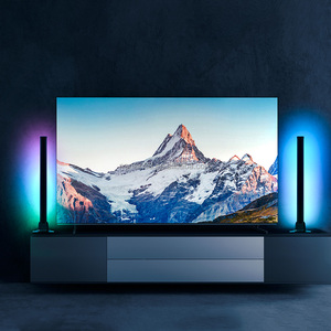 2 paket app kontrolü akıllı rgb ışık çubuğu Wifi tuya akış pro led akıllı ışık çubukları led yuvarlak demir akıllı sensörlü ışık - Product Image 5