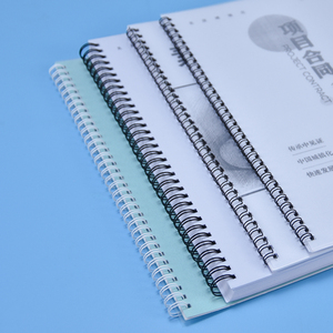 <strong>9</strong>/16&quot; 14.3MM Black for Notebook 3:<strong>1</strong> Pitch 34-loop Calendar School Office Home Double Loop Wire Binding Spines - Product Image 6
