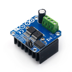 Nuovo modulo Driver motore ad alta potenza BTS7960 43A H-Bridge, diagnostica corrente Smart auto fai da te per Arduino - Product Image 5