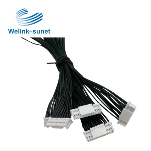 NSH serisi özel elektronik kablo demeti terminali 1.0mm 2/3/4/5/6/7/8/9/10/11/12/13/14/15 PIN SSHL-003T-P0.2 - Product Image 2