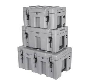 85L多功能滚塑塑料储物耐用便携式带锁工具箱 - Product Image 6