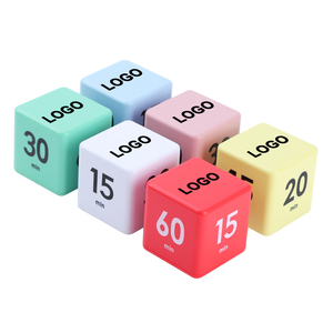 YY75 Custom Cube roteante Timer per la produttività di lavoro Timer per il conto alla rovescia per la cucina per bambini - Product Image 1