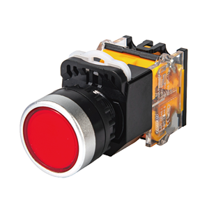 Interruptor de botón eléctrico a prueba de agua IP65 con selector de llave de resorte para aplicaciones de control industrial - Product Image 5