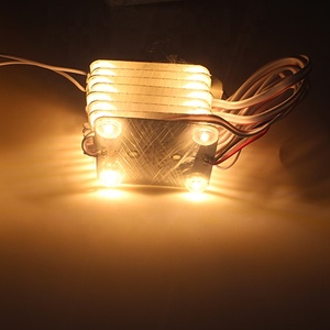 4LED บล็อกการสะท้อน SMD3030/พีซี220V โมดูลไฟแบ็คไลท์ LED โมดูลเลนส์ IP65แสงสีขาวอบอุ่น3W พลังงานโมดูล LED ต่างๆ - Product Image 4