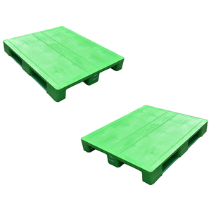 Nhà sản xuất cấp thực phẩm 1.2x1.0m nestable Euro nhựa Pallet lưu trữ Pallet Nhựa - Product Image 2