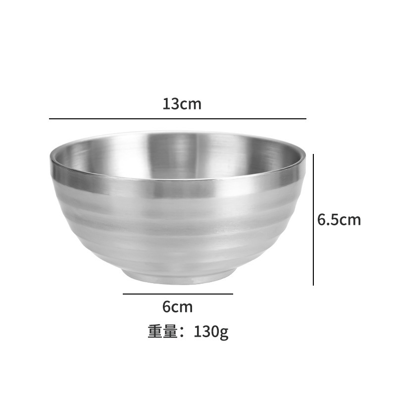 13cm spiral bowl (silver)