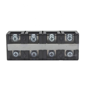 端子台2列端子台バリアTC-604 4P 60A 600V端子台コネクタ - Product Image 1