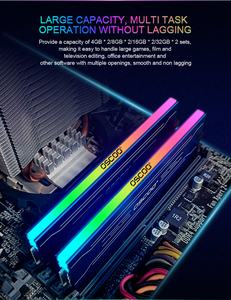 OSCOO RGB <strong>DDR</strong> Game Memory DDR4 8GB 3200/3600mhz DIY PC Lighting <strong>DDR</strong> 16GB RAM Memoria UDIMM for Gaming Computer PC <strong>DDR</strong> DRAM