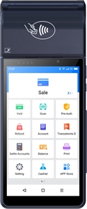 T1 finansal ödeme Pos terminali Fintech çözüm Android 11 sistem satış noktası dokunmatik ekran PCI Pos makinesi - Product Image 6