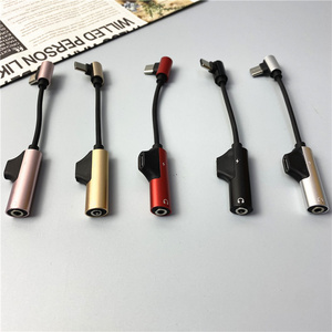<strong>2</strong> <strong>in</strong> <strong>1</strong> USB C to 3.5mm Aux Adapter Braid Shielding TPE Jacket Headphone Jack Audio Cord Aux Male Female Converter for iOS Devices - Product Image 2