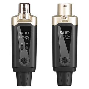 MA5 UHF kablosuz mikrofon sistemi XLR kablosuz alıcı verici ile şarkı için kablolu mikrofonlar - Product Image 1