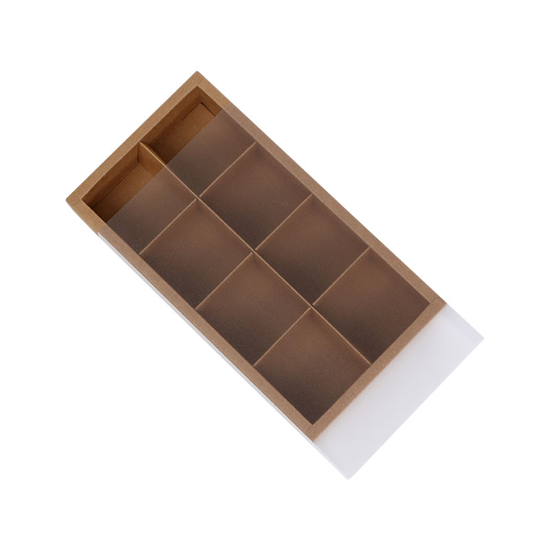 Kraft con coperchio satinato