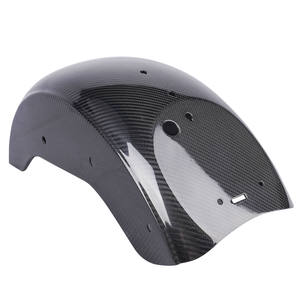 Phía Sau Fender Sợi <span class=keywords><strong>Carbon</strong></span> 3K Twill Cho Tàu Tuần Dương Đường Phố Bob Chất Béo Bob Đột Phá Cậu Bé Chất Béo Di Sản Cổ Điển 2024-<span class=keywords><strong>2025</strong></span> - Product Image 4