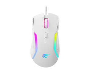 Havit MS1033 Mouse da gioco cablato retroilluminato RGB DPI regolabile programmabile 9 pulsanti Mouse per Computer Desktop - Product Image 1
