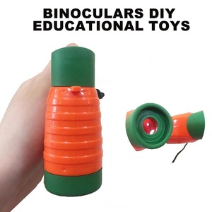 Ống Nhòm DIY Cho Trẻ Em Kính Thiên Văn Trò Chơi Ngoài Trời Đồ Chơi Ống Nhòm Nhỏ Gọn Kính Thiên Văn Cho Trẻ Em Với La Bàn - Product Image 3