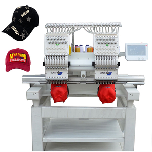 Yonthin Home <strong>Use</strong> <strong>Computer</strong> Custom Monogram Cap 2 Head Embroidery Machine Computerized Price Cheap - Product Image 1