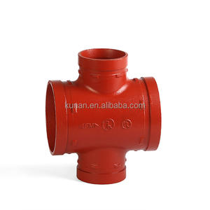 وصلة تخفيض من الحديد المطاوع DN100 X DN65 معتمدة من FM وUL لتركيبات الأنابيب - Product Image 1